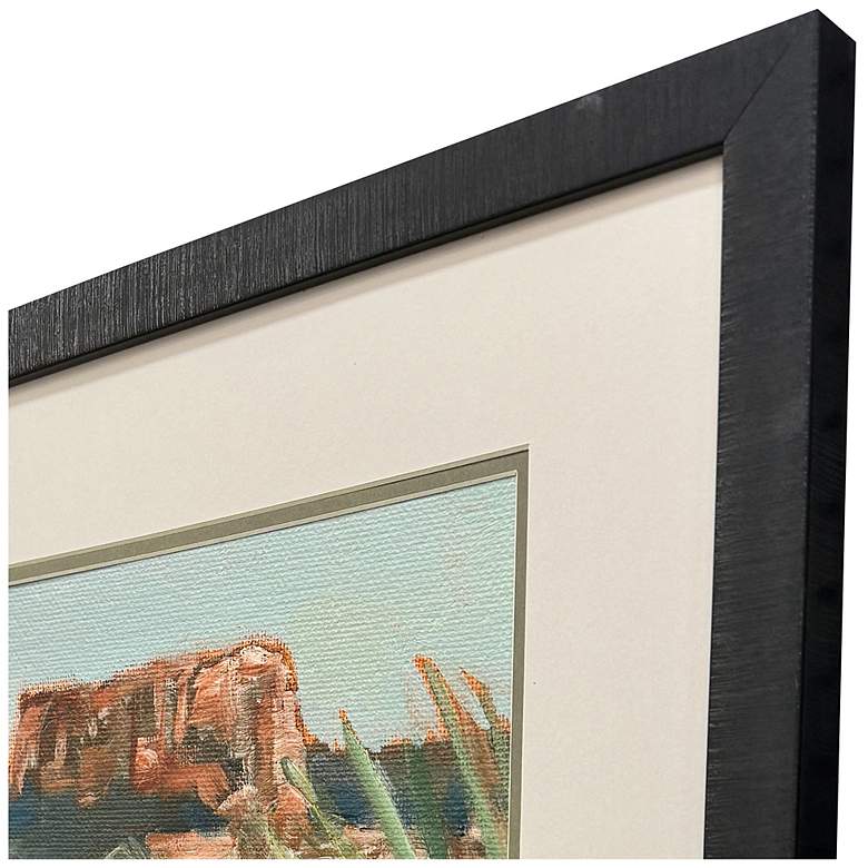 Image 3 Pop Desert II 28"W x 24"H Framed Art more views