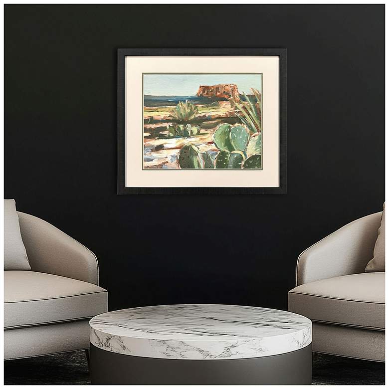 Image 4 Pop Desert II 28"W x 24"H Framed Art more views
