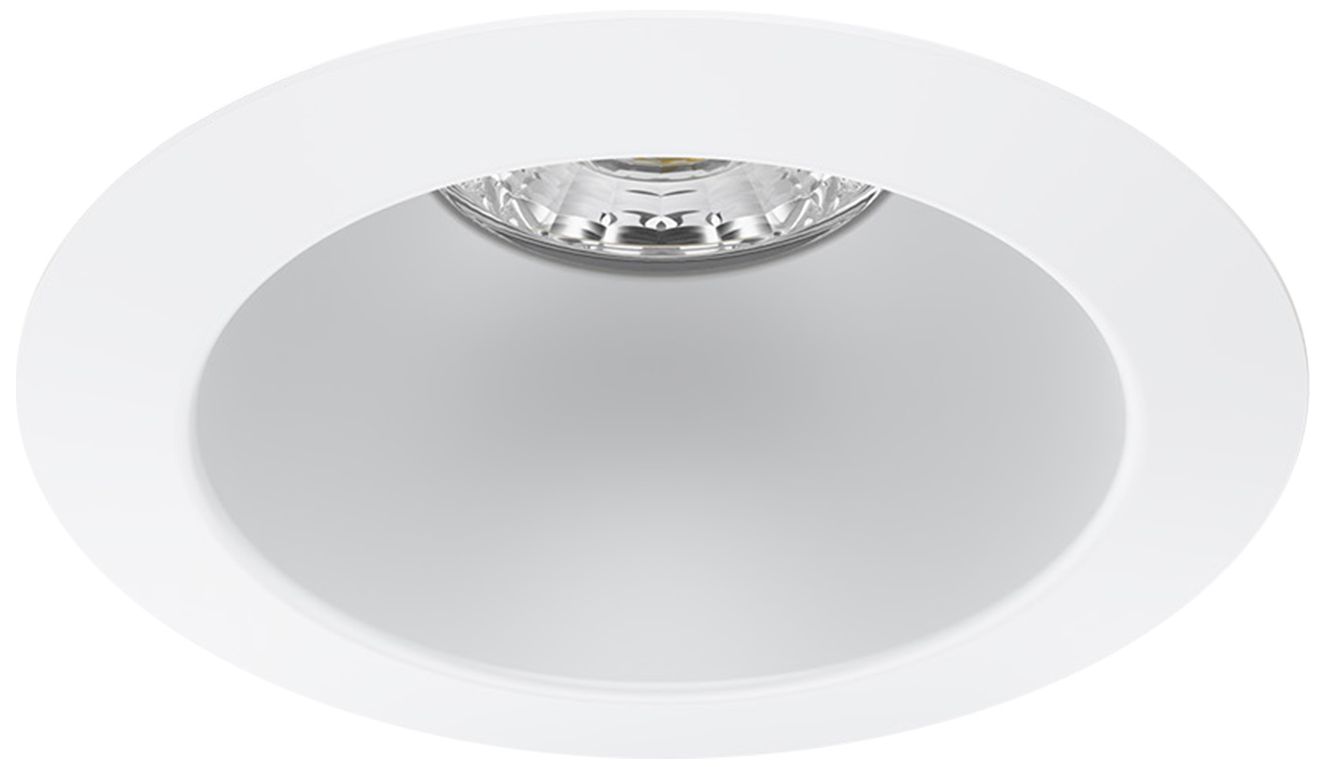 Image 2 Pop-in 2.38"H x 5"W 1-Light 4" LED Kit in White more views