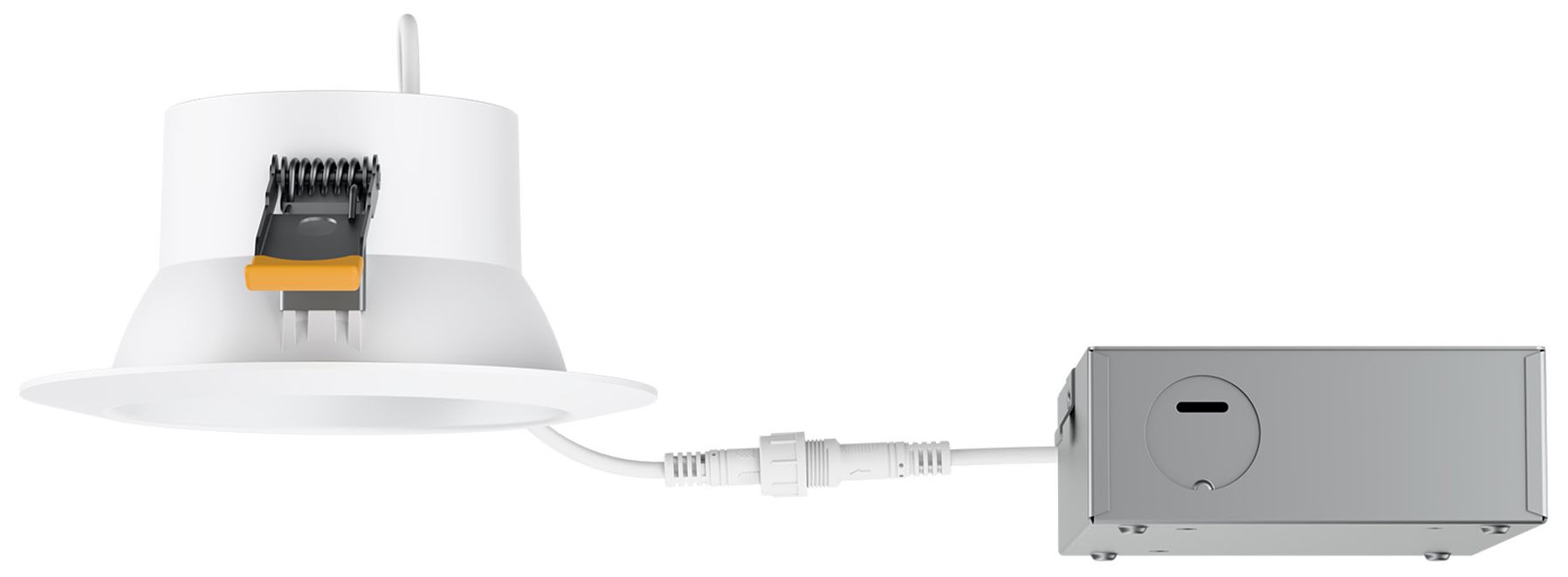Image 3 Pop-in 2.38"H x 5"W 1-Light 4" LED Kit in White more views