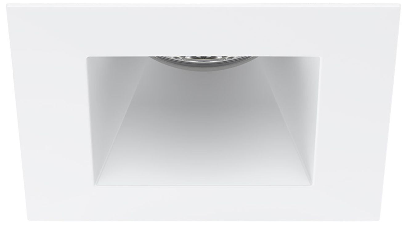 Image 2 Pop-in 2.5"H x 4.75"W 1-Light 4" LED Kit in White more views