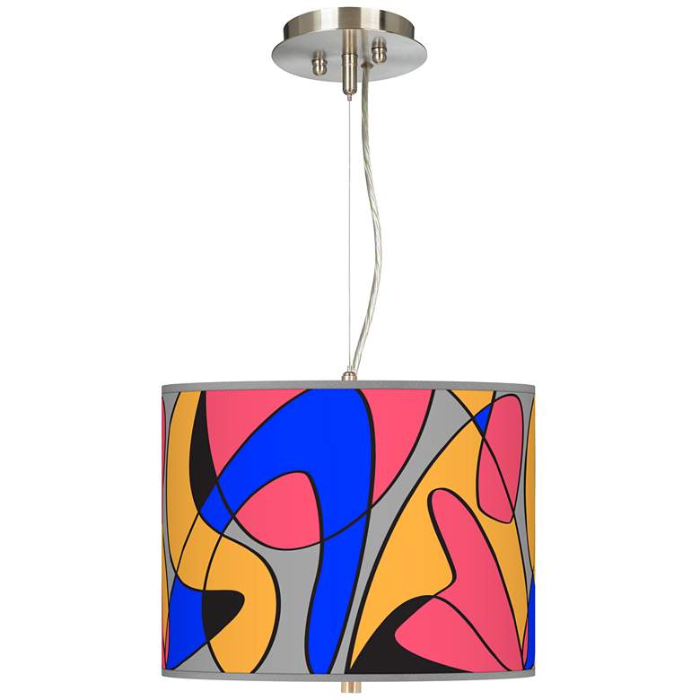 Image 1 Pop Modern Giclee 13 1/2" Wide Pendant Chandelier