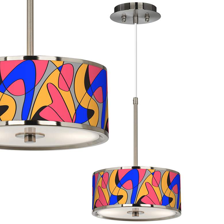 Image 1 Pop Modern Giclee Glow 10 1/4 inch Wide Pendant Light