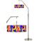 Pop Modern Giclee Shade Arc Floor Lamp