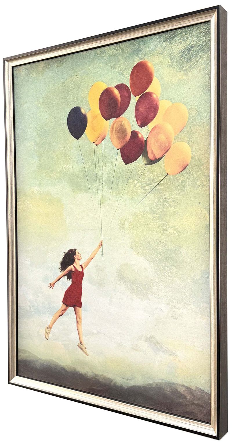 Image 3 Pop View From Above I Non-Glass 21"W x 31"H Non-Glass Framed Art more views