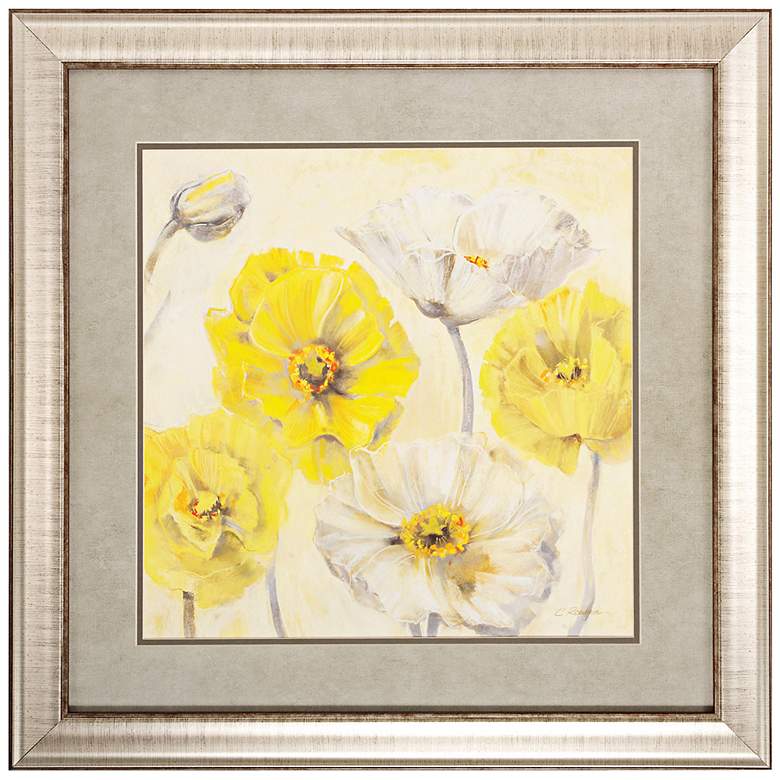 Image 1 Poppies II 28" Square Floral Wall Art