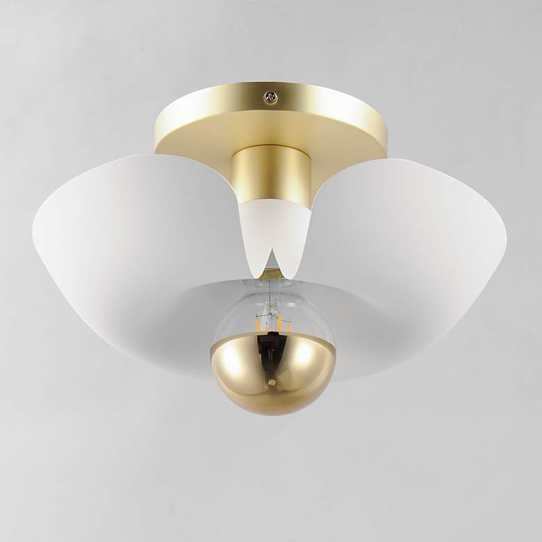 Image 4 Poppy 12" Flush Mount more views