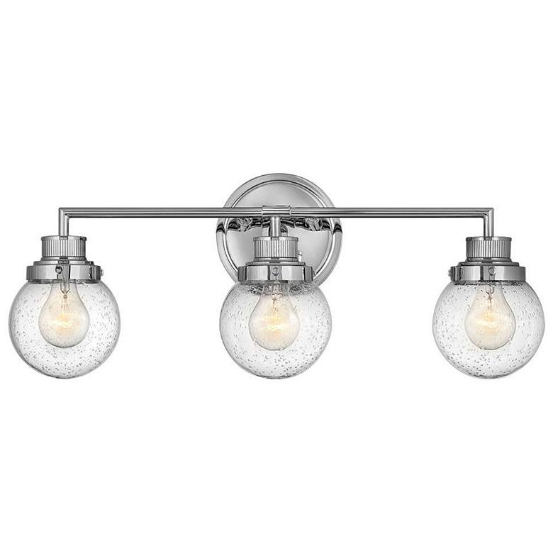 Image 1 Poppy 24 1/4" Wide Chrome Bath Light by Hinkley Lighting