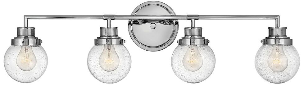 Image Poppy 33 1/4" Wide Chrome Bath Light by Hinkley Lighting