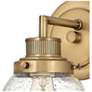 3_Poppy 9 1/2" High Brass Wall Sconce by Hinkley Lighting more views