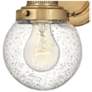 5_Poppy 9 1/2" High Brass Wall Sconce by Hinkley Lighting more views