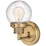 6_Poppy 9 1/2" High Brass Wall Sconce by Hinkley Lighting more views