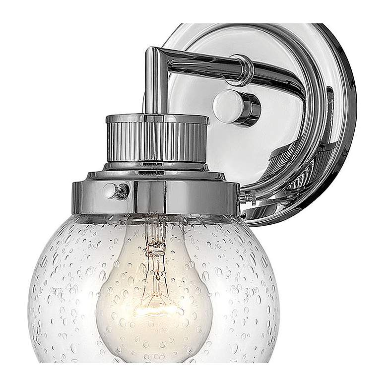 Image 2 Poppy 9 1/2" High Chrome Wall Sconce by Hinkley Lighting more views