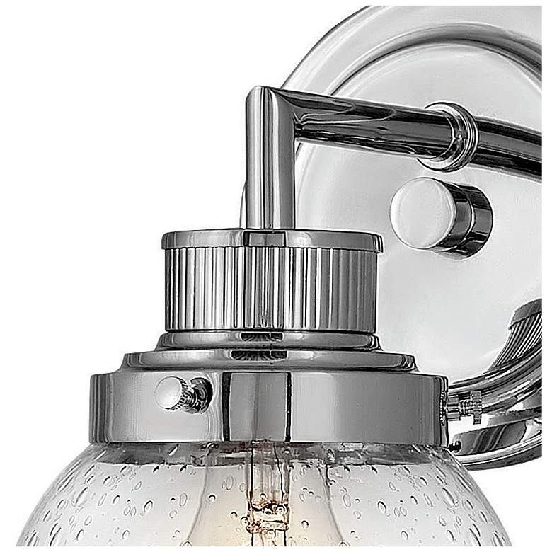 Image 3 Poppy 9 1/2" High Chrome Wall Sconce by Hinkley Lighting more views