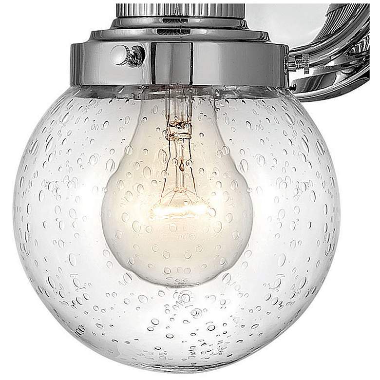 Image 5 Poppy 9 1/2" High Chrome Wall Sconce by Hinkley Lighting more views