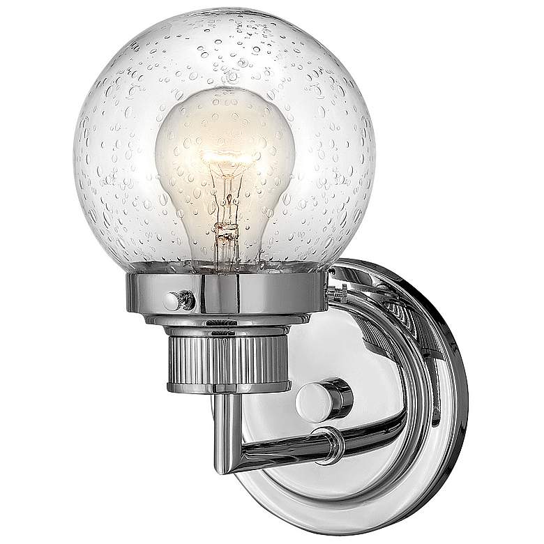 Image 6 Poppy 9 1/2" High Chrome Wall Sconce by Hinkley Lighting more views