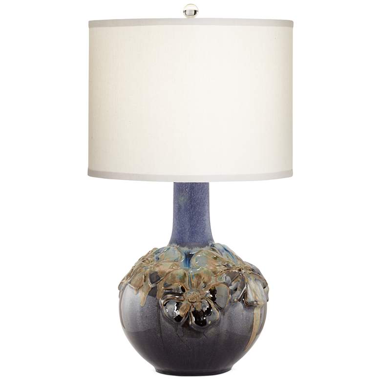 Image 1 Poppy Multicolor Floral Vase Table Lamp