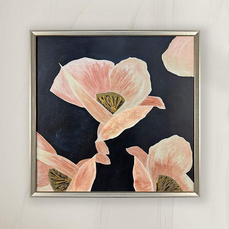 Image 1 Poppy Perfection I 42"W x 42"H Framed Art