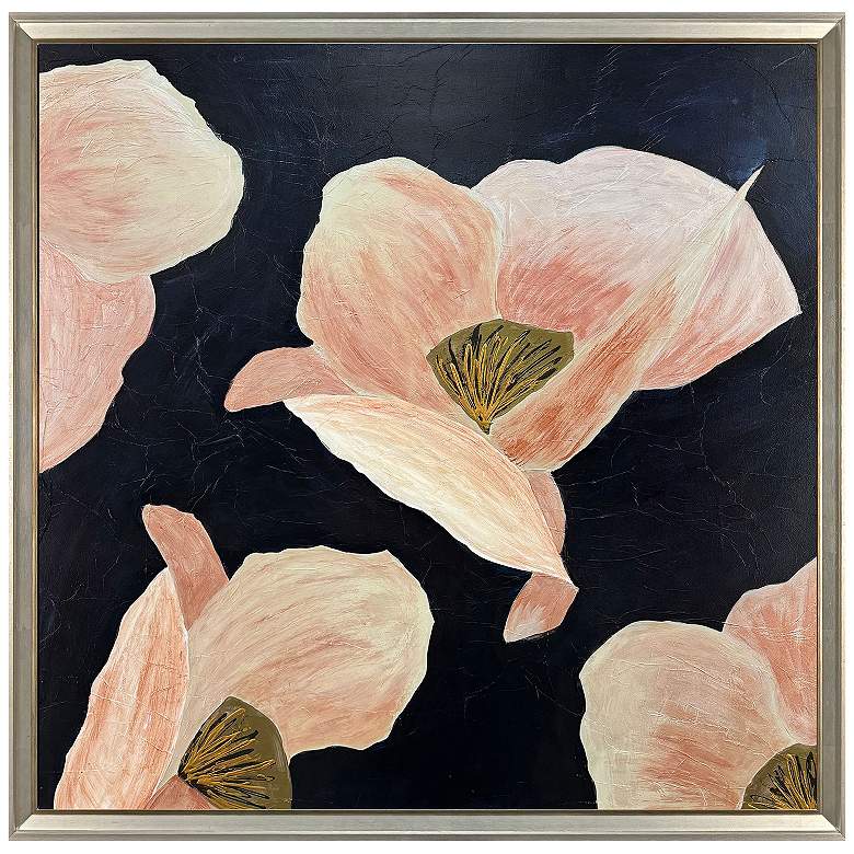 Image 2 Poppy Perfection II 42"W x 42"H Framed Art