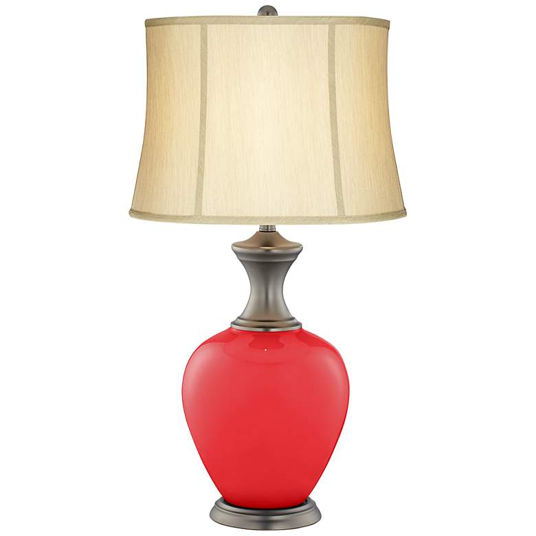 Image 1 Poppy Red Alison Table Lamp