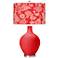 Poppy Red Aviary Ovo Table Lamp