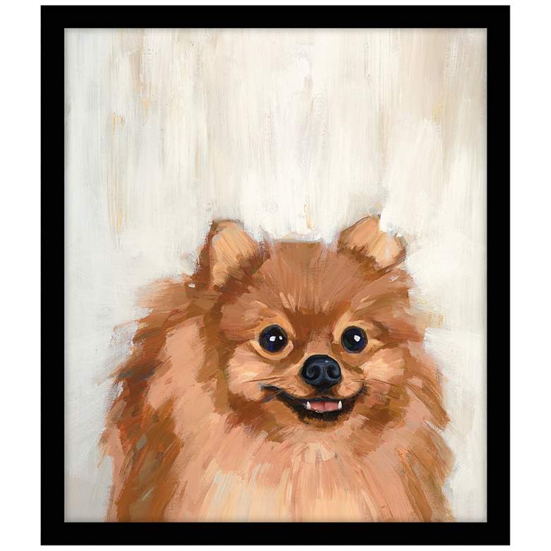 Image 1 Poppy the Pom 20 In. by 24 In.  Framed Art