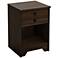 Popular Collection Mocha Night Stand