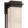 Porcelina Pacific 36"H Dark Bronze LED Outdoor Wall Light