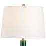 4_Port 68 Alex 30" High Rich Emerald Glaze Porcelain Vase Table Lamp more views