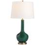 Port 68 Alex Rich Emerald Glaze Porcelain Vase Table Lamp