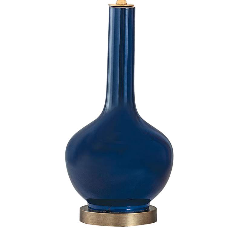 Image 5 Port 68 Alex Rich Navy Glaze Porcelain Vase Table Lamp more views