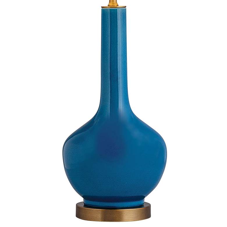 Image 5 Port 68 Alex Rich Turquoise Glaze Porcelain Vase Table Lamp more views