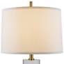 3_Port 68 Beverly Clear Lucite Cylinder Table Lamp more views