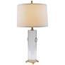7_Port 68 Beverly Clear Lucite Cylinder Table Lamp more views