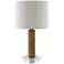 Port 68 Billy 16" High Aged Brass Metal Mini Table Lamp