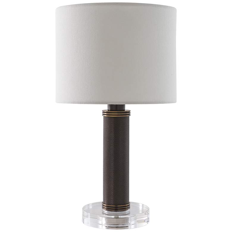 Image 1 Port 68 Billy 16" High Bronze Metal Mini Table Lamp