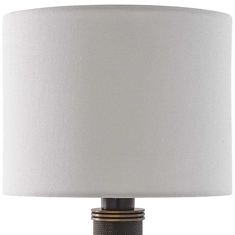 Image 2 Port 68 Billy 16" High Bronze Metal Mini Table Lamp more views