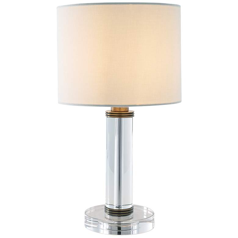 Image 4 Port 68 Billy 16" High Crystal Aged Brass Mini Table Lamp more views