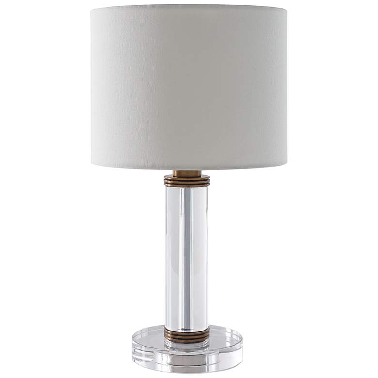 Image 1 Port 68 Billy 16" High Crystal Bronze Mini Table Lamp