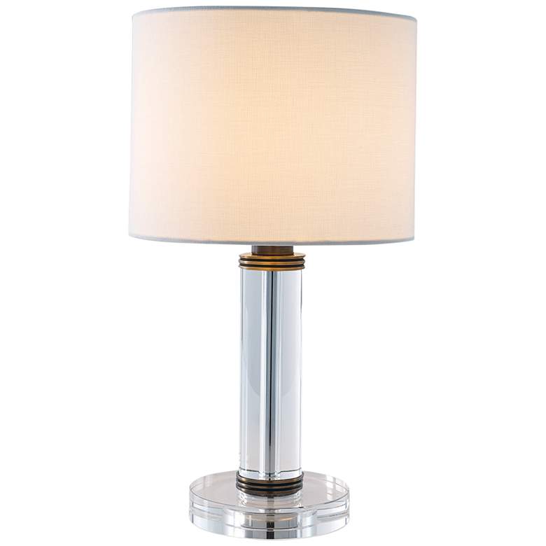 Image 5 Port 68 Billy 16" High Crystal Bronze Mini Table Lamp more views
