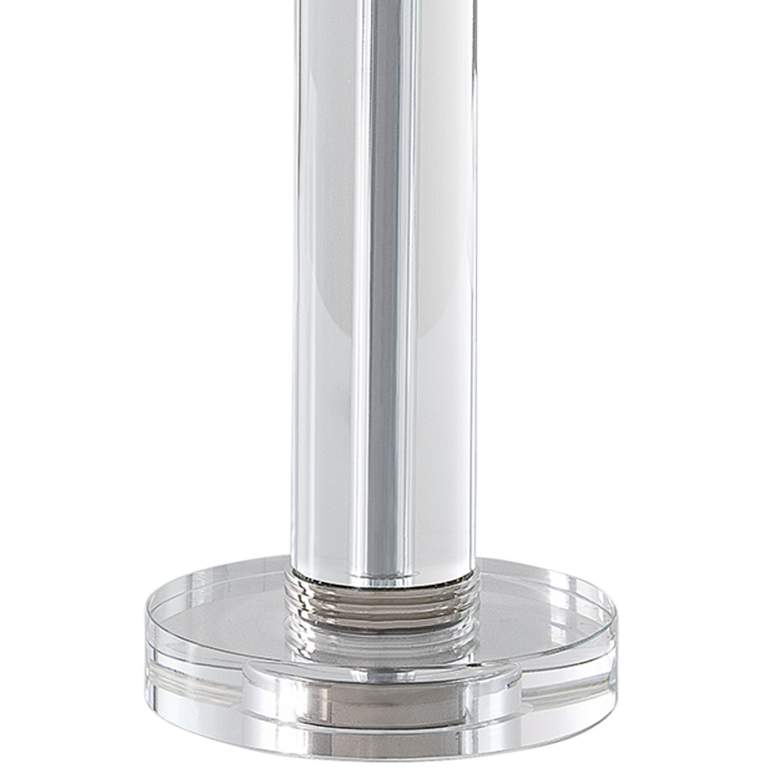 Image 3 Port 68 Billy 16" High Crystal Nickel Mini Table Lamp more views