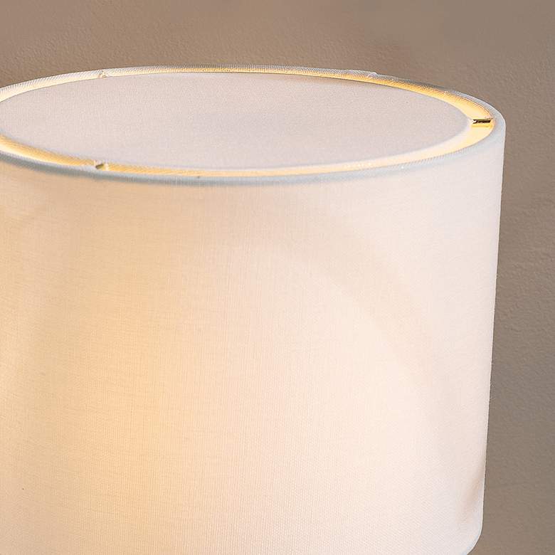 Image 4 Port 68 Billy 16" High Crystal Nickel Mini Table Lamp more views
