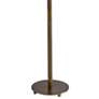 3_Port 68 Billy 64" Antiqued Aged Brass Knurled Metal Floor Lamp more views