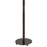 3_Port 68 Billy 64" Antiqued Bronzed Knurled Metal Floor Lamp more views