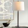 Port 68 Billy Antiqued Bronze Knurled Metal Table Lamp