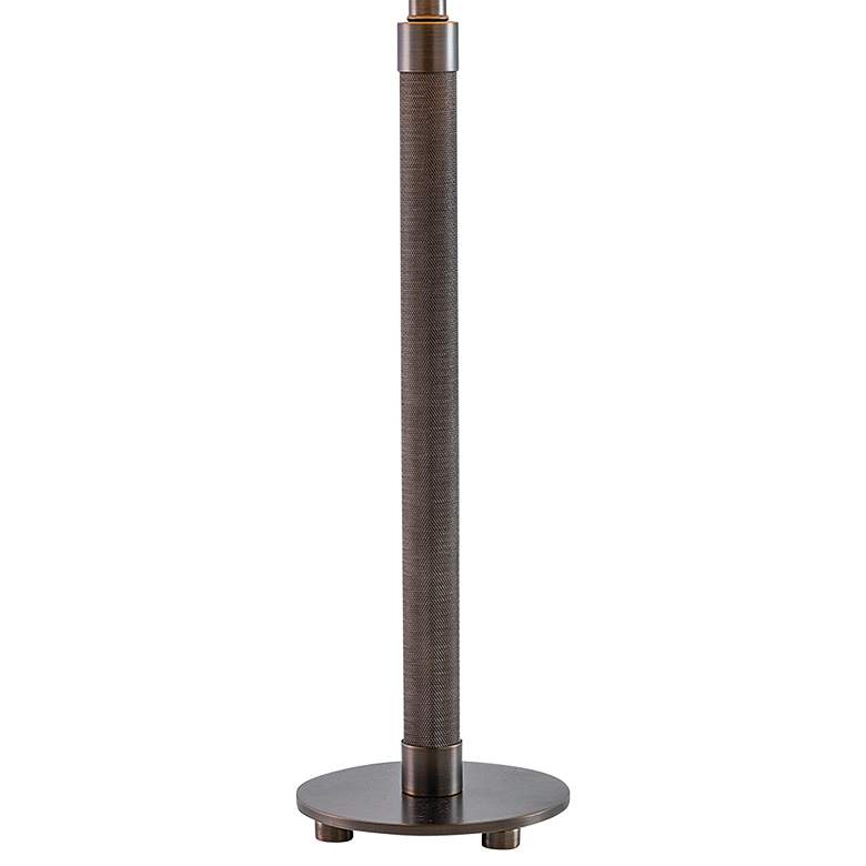 Image 4 Port 68 Billy Antiqued Bronze Knurled Metal Table Lamp more views