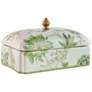 Thumbnail3 of Port 68 Braganza Green Animals and Florals Decorative Box more views