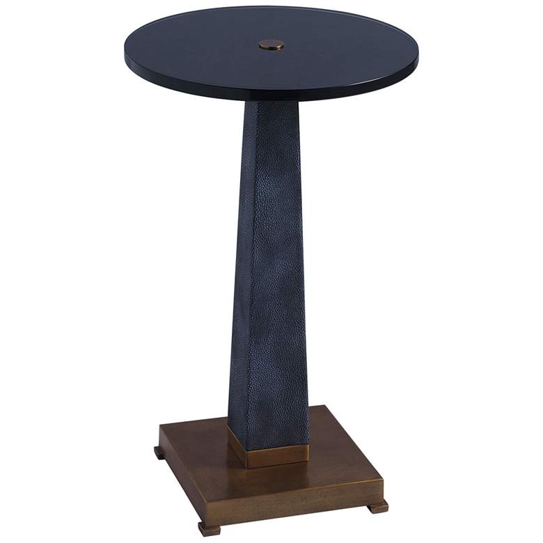 Image 1 Port 68 Cairo 14" Wide Brass Small Accent Table