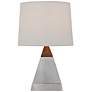 Port 68 Cairo 16" High Crystal Pyramid Accent Table Lamp