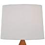 Port 68 Cairo 16" High Gray Pyramid Accent Table Lamp